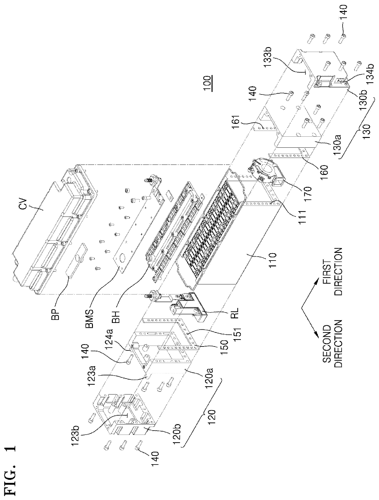 Device for cooling battery pack