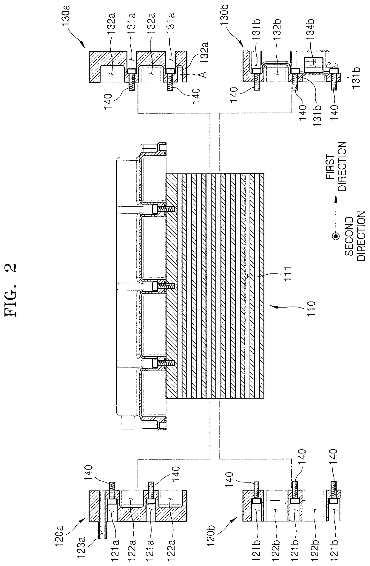 Device for cooling battery pack