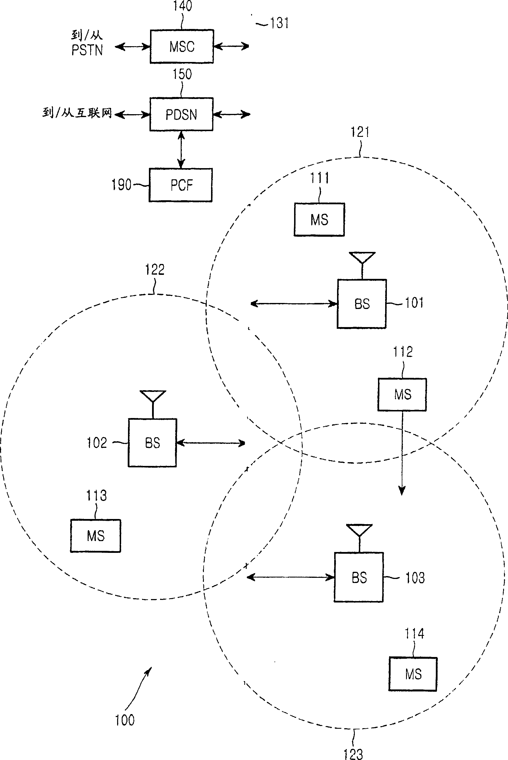 Apparatus and method for reducing paging channel loading for broadcast multicast services in a wireless network