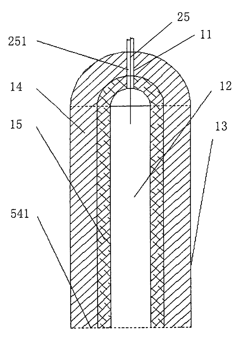 Thick oil heating furnace