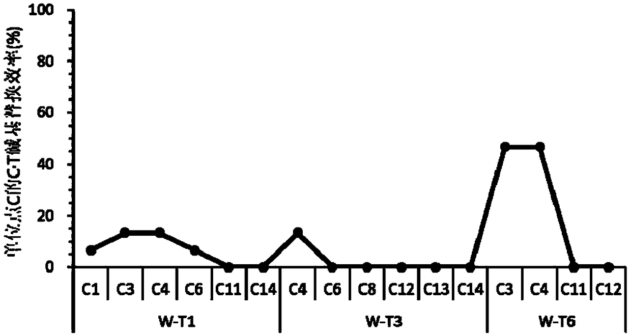 Application of SpCas9n&PmCDA1&UGI base editing system to editing of plant genes