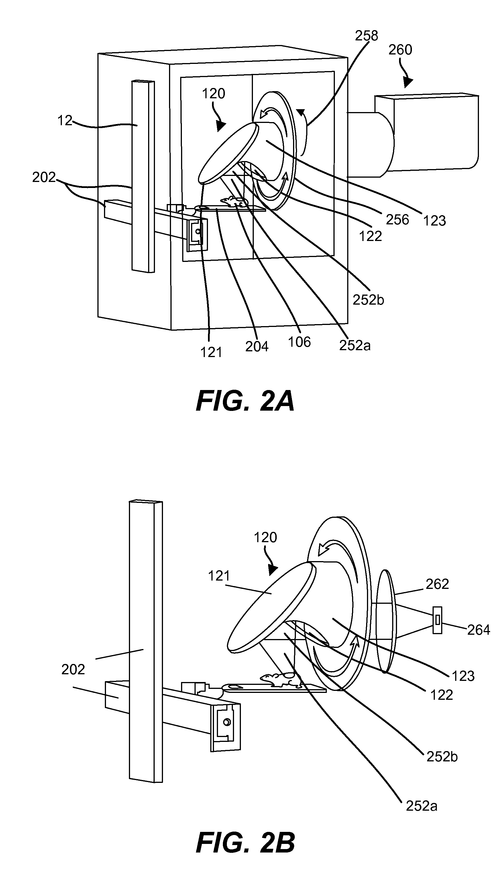 Method and apparatus for 3-d imaging of internal light sources