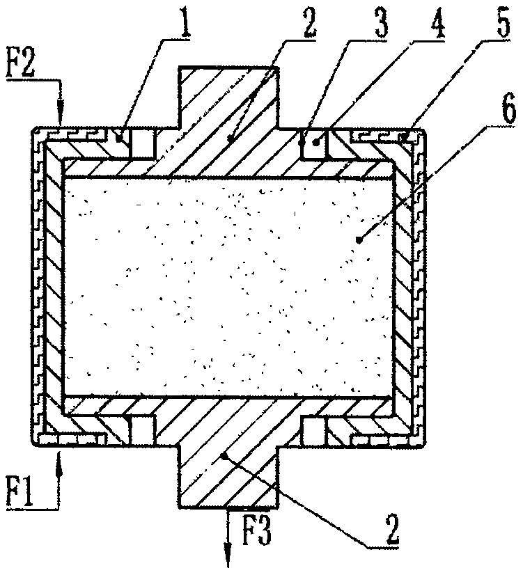 Heat insulation connecting column