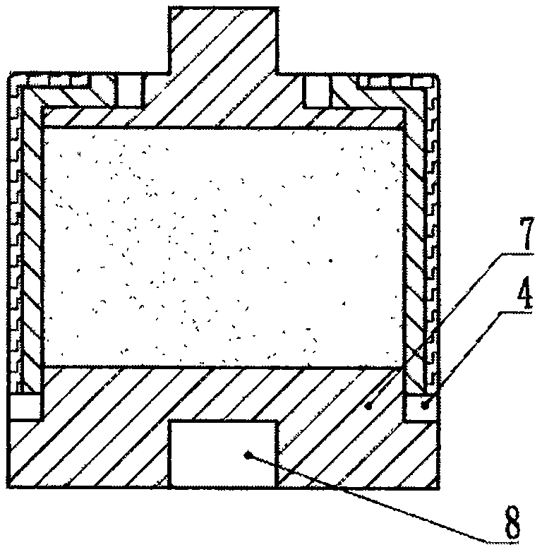 Heat insulation connecting column