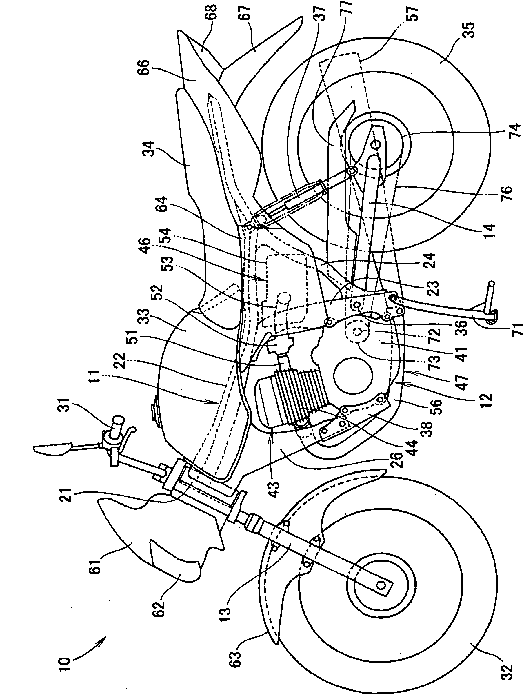 Vehicule fuel supply device and fuel filter structure