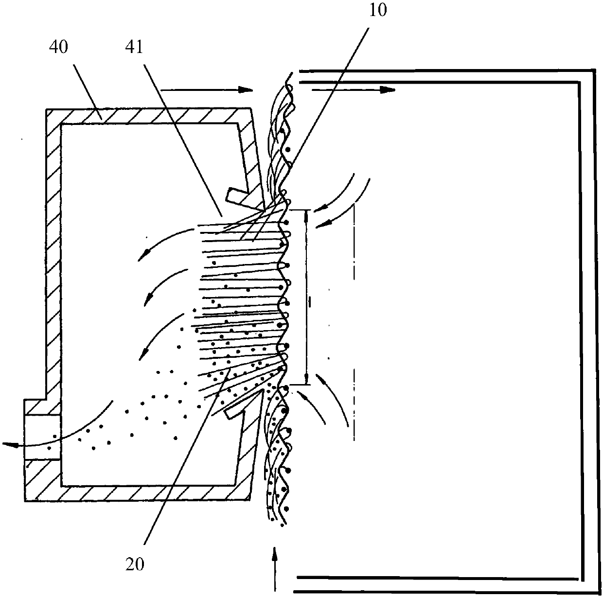 Filter cloth convenient to clean