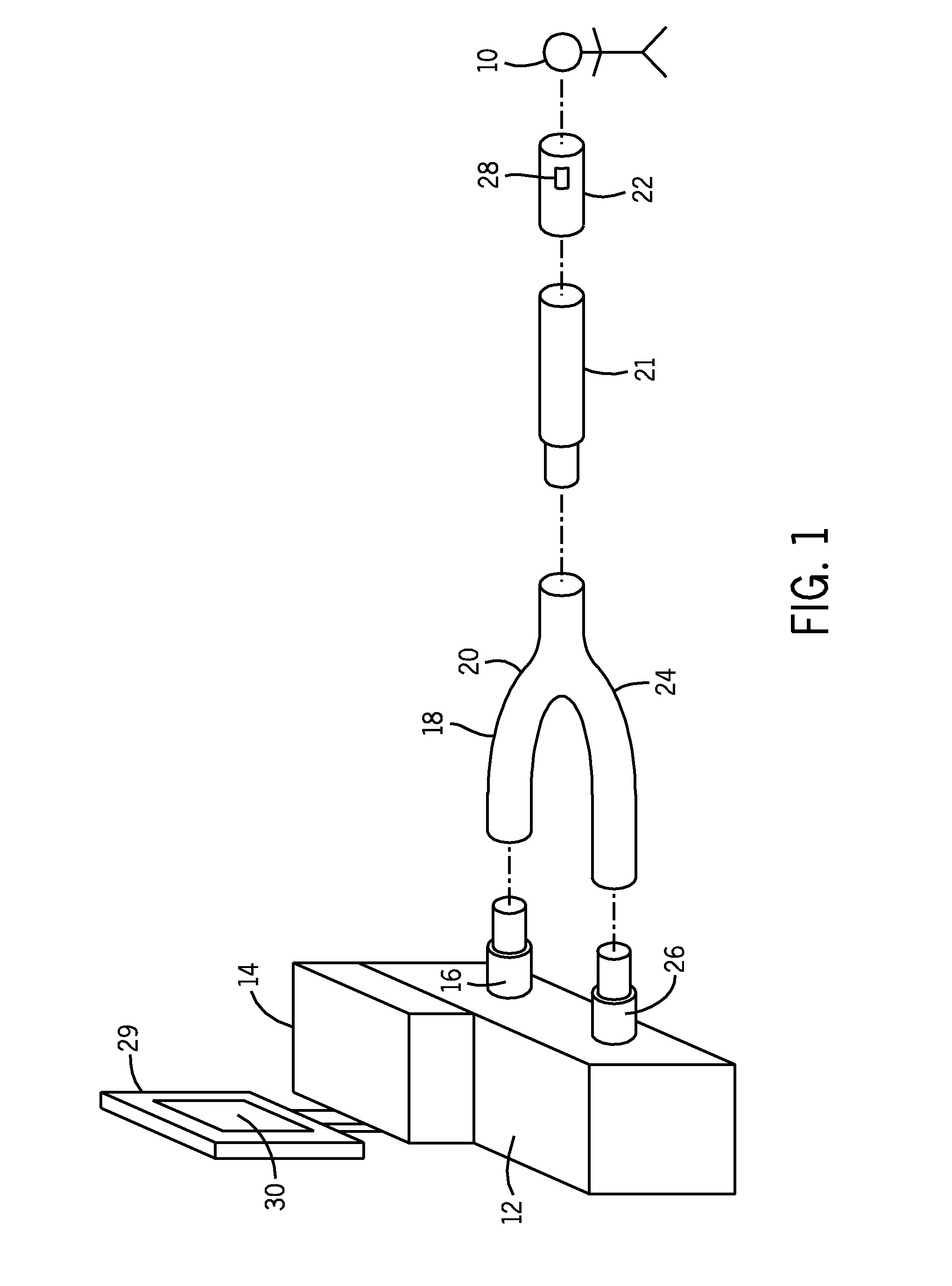 Device and method for graphical mechanical ventilator setup and control