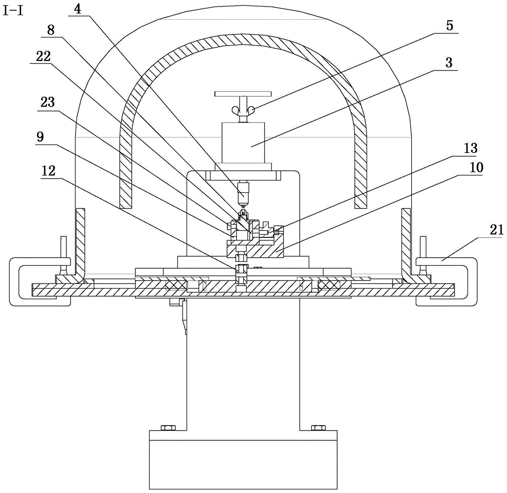 Compound stress environment testing system of contact point material