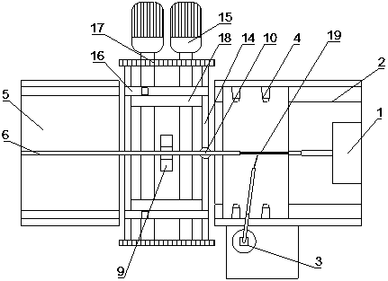 Grinding device for welding operation