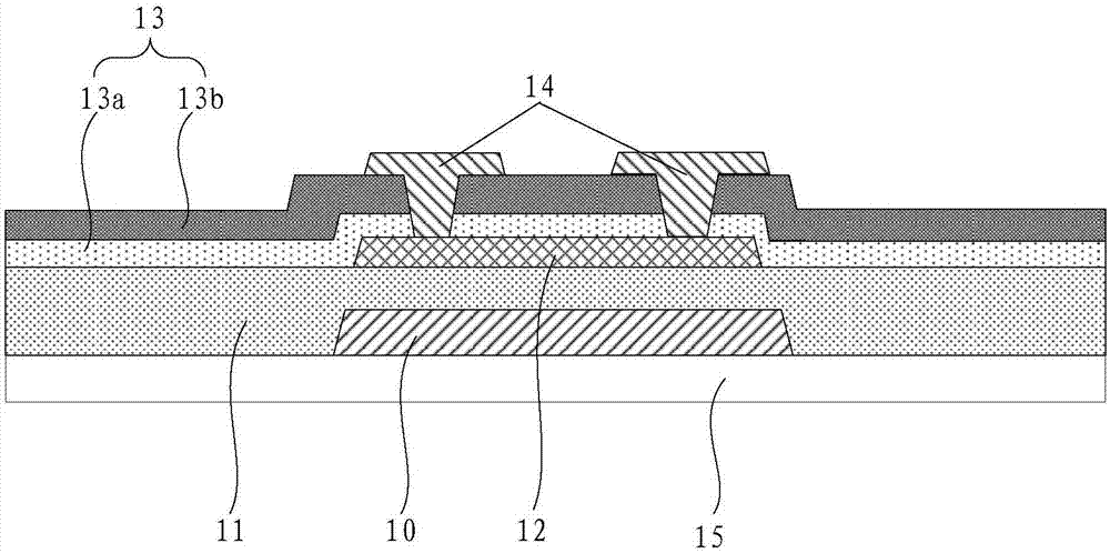 Display device, array substrate, thin film transistor, and manufacturing method thereof