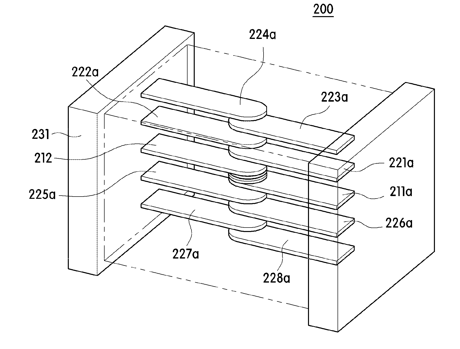 Electric shock device and portable electronic device including the same