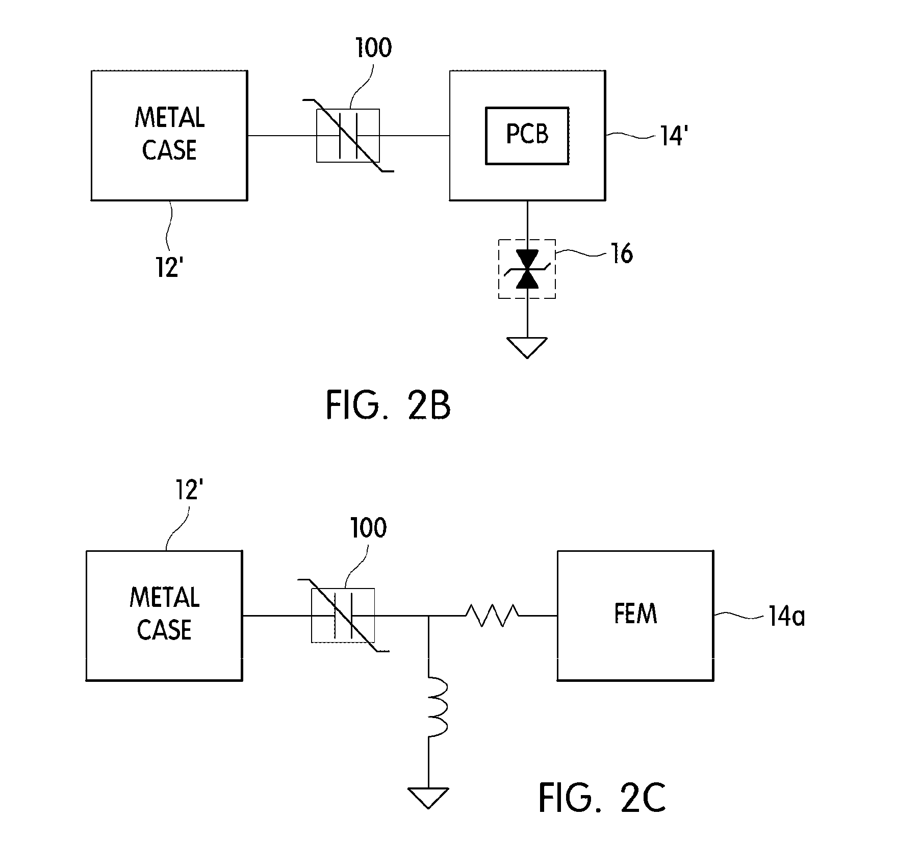 Electric shock device and portable electronic device including the same