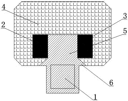 How to use the shared pad structure compatible with antenna soldering and thimble testing