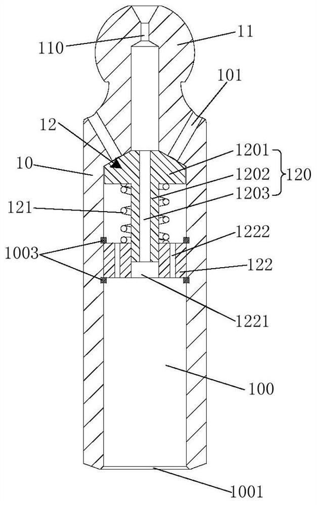 Plunger structure of plunger type hydraulic pump and plunger type hydraulic pump comprising plunger structure