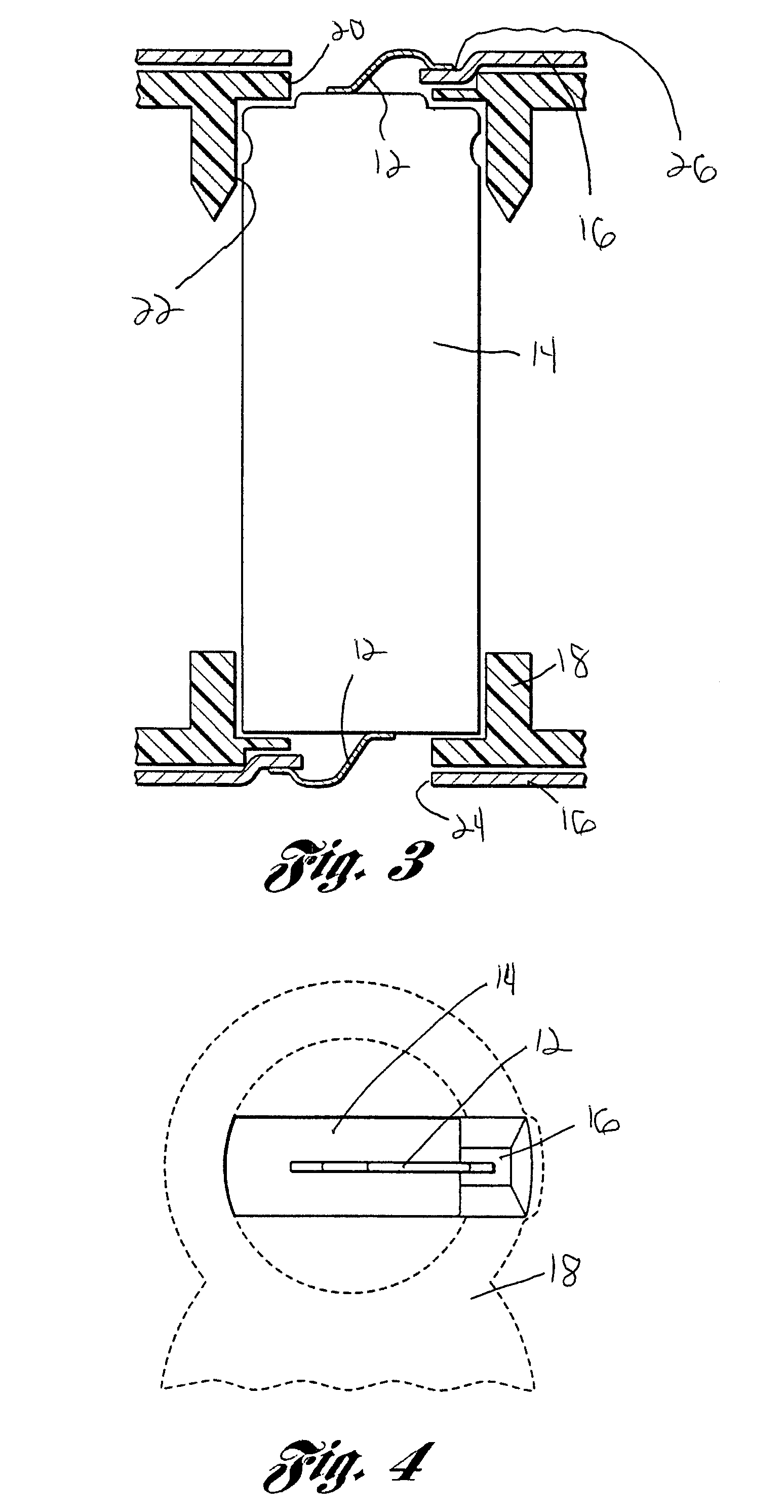 Tunable frangible battery pack system