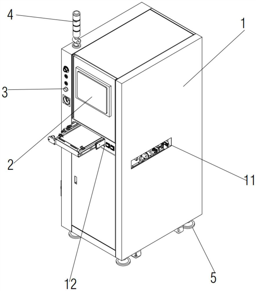 Mechanism for taking and placing PCB products with different heights by rotary mechanical arm