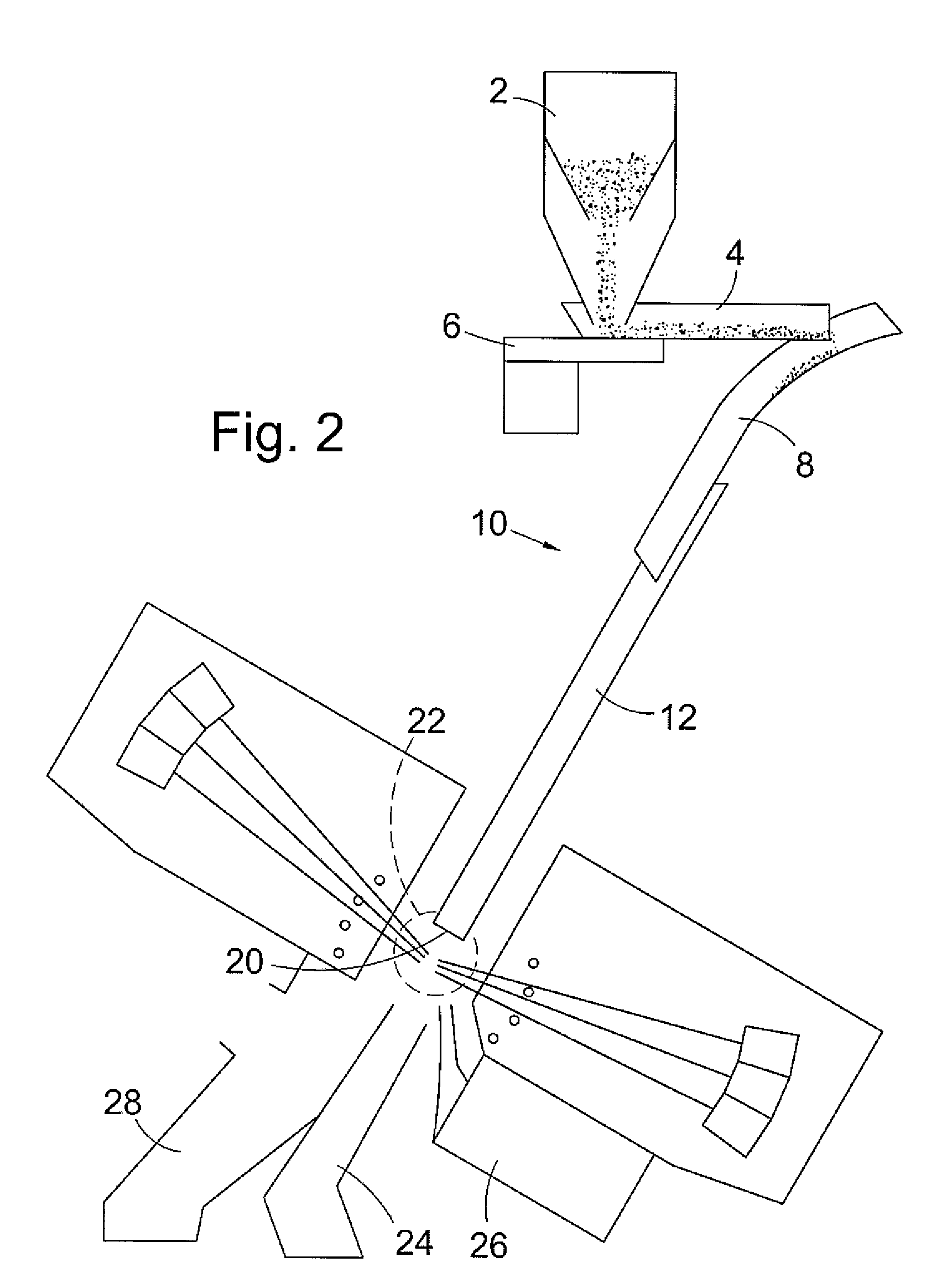 Chutes for sorting and inspection apparatus