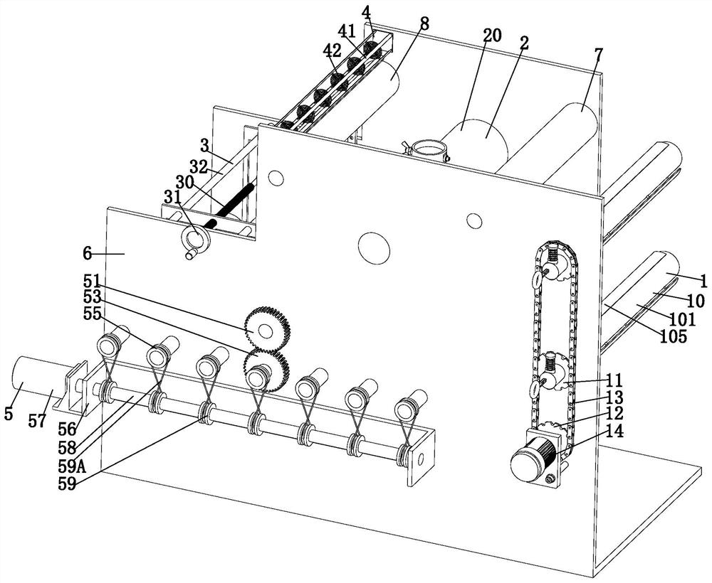 Film coating process for manufacturing packaging container