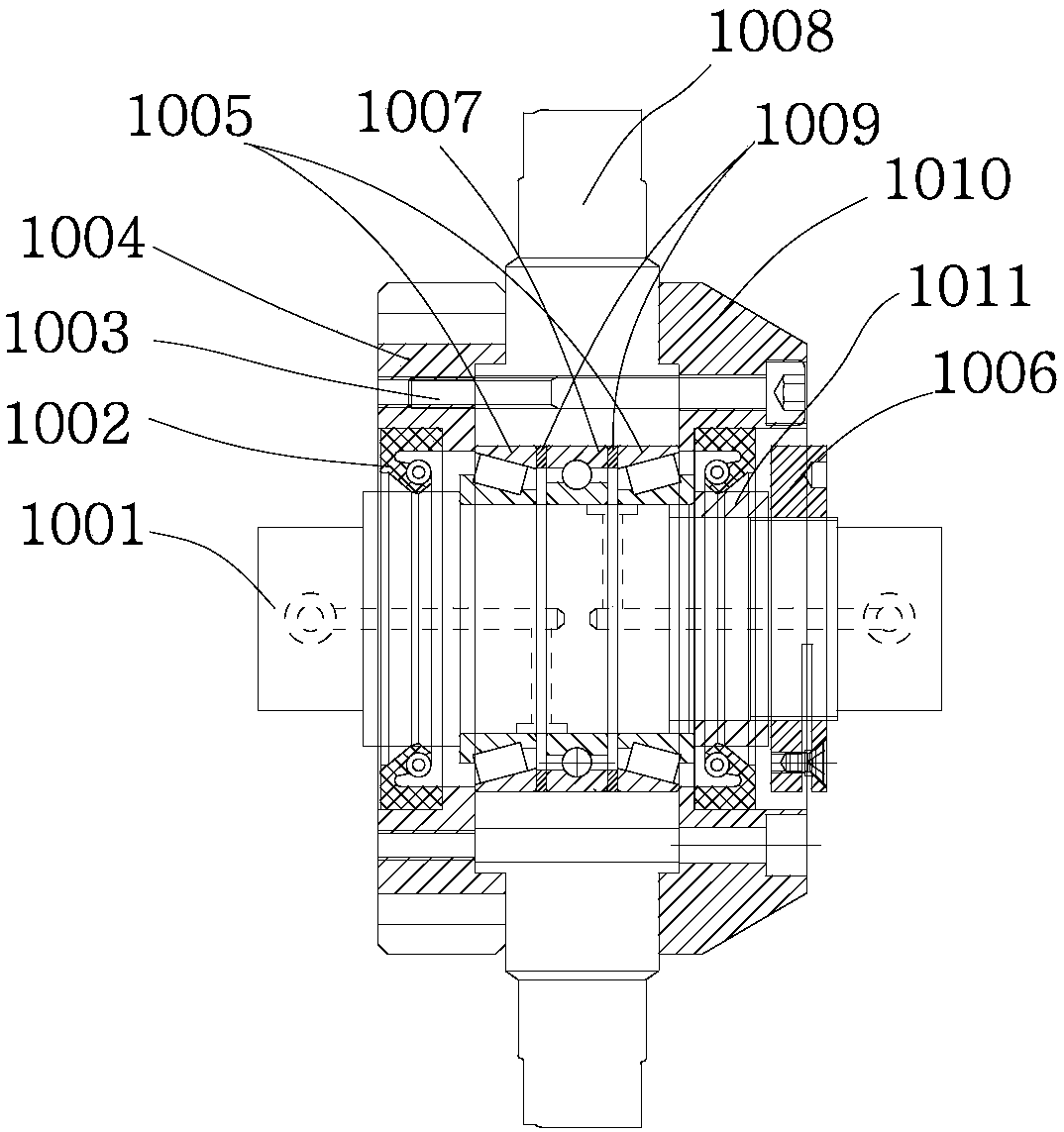 Rolling and drawing joint production equipment for profiled material products, and rolling and drawing production technology thereof