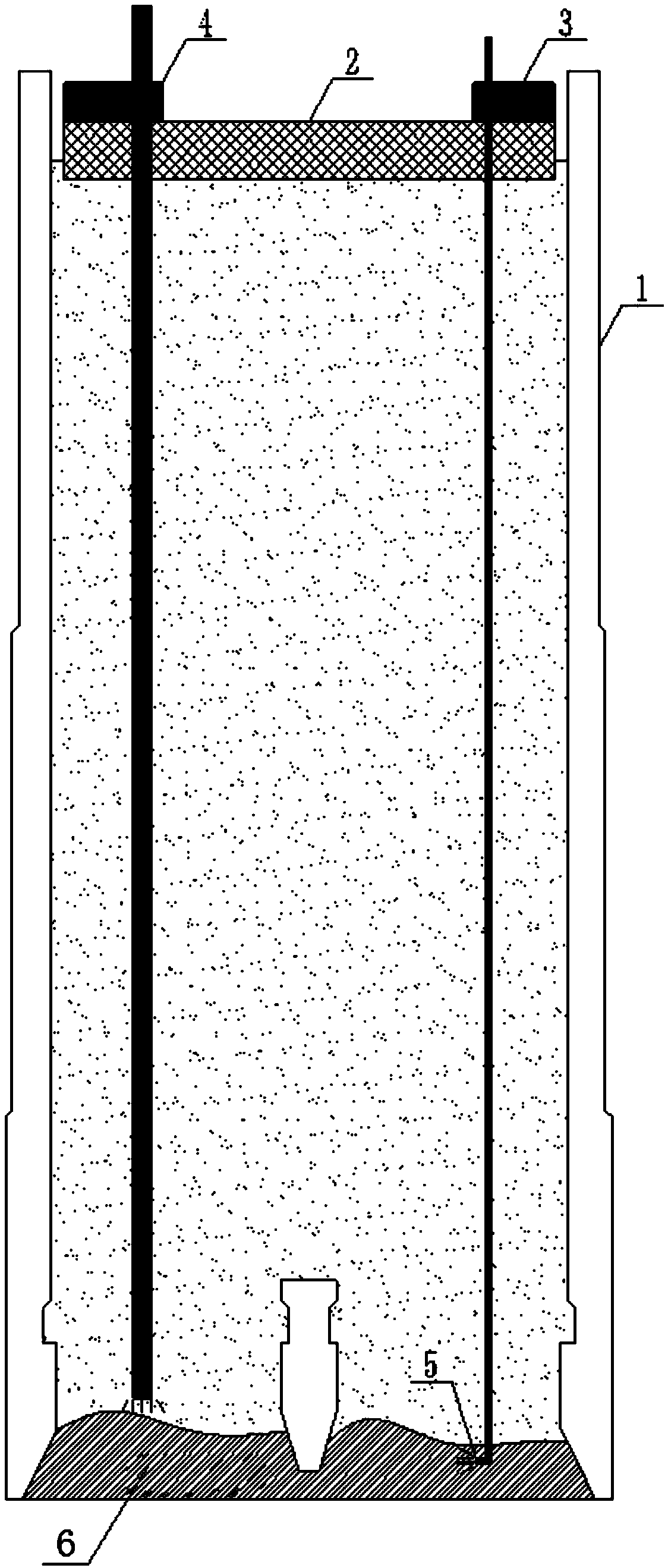 Construction method of underwater large-depth open caisson penetrating through hard and difficult-to-break soil layer