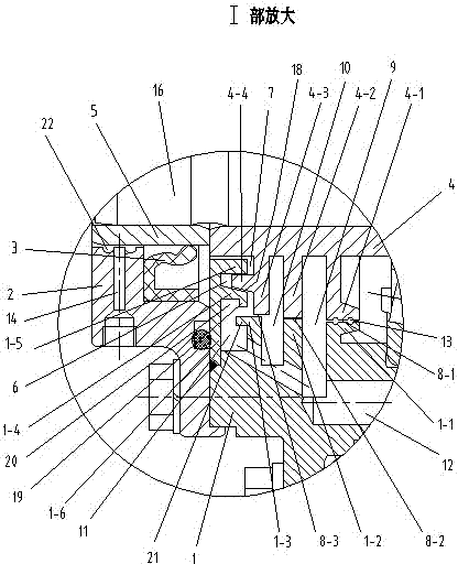 Railway vehicle traveling gearbox sealing structure