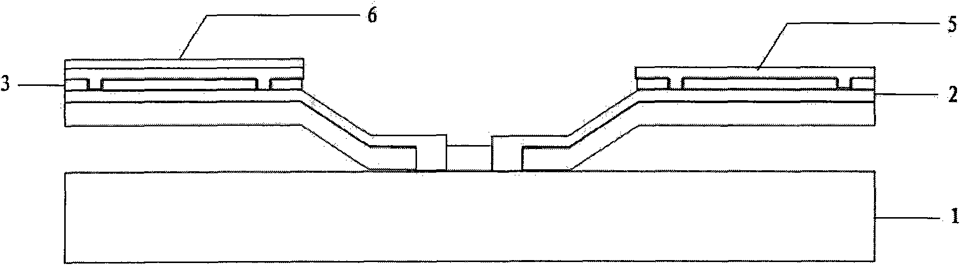 Micro-cantilever gas sensor and manufacturing method thereof