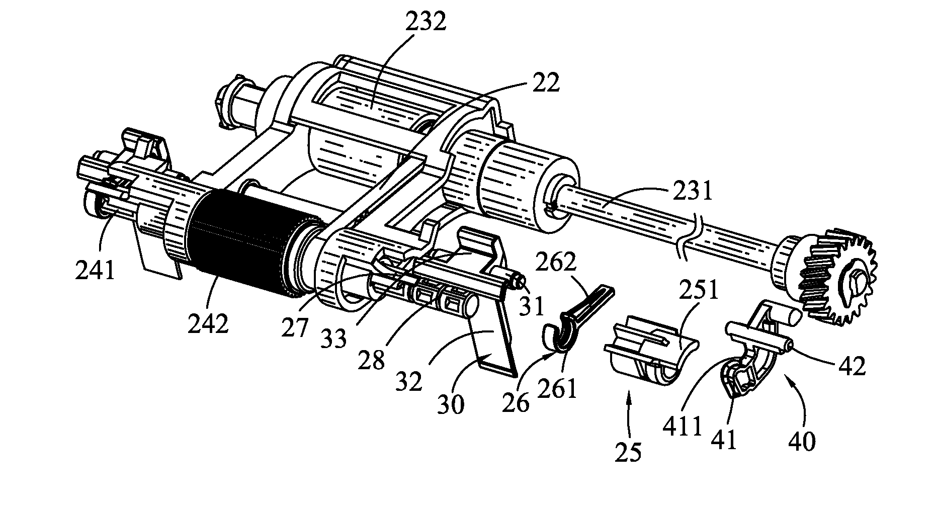 Pickup mechanism