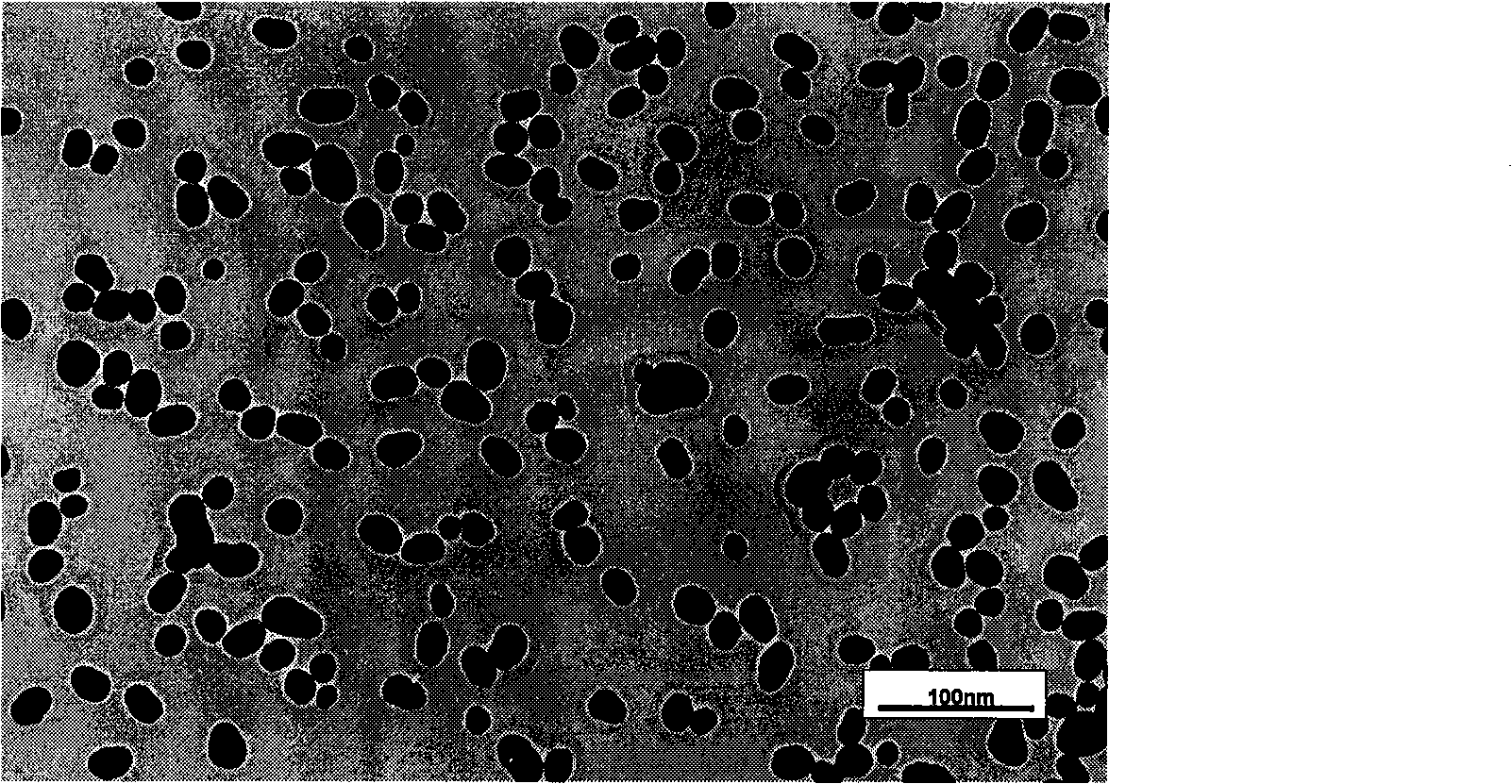 Preparation method of heparin modified gold nano-particles