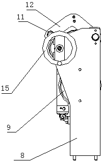 Curtain automatic splicing device and automatic splicing method