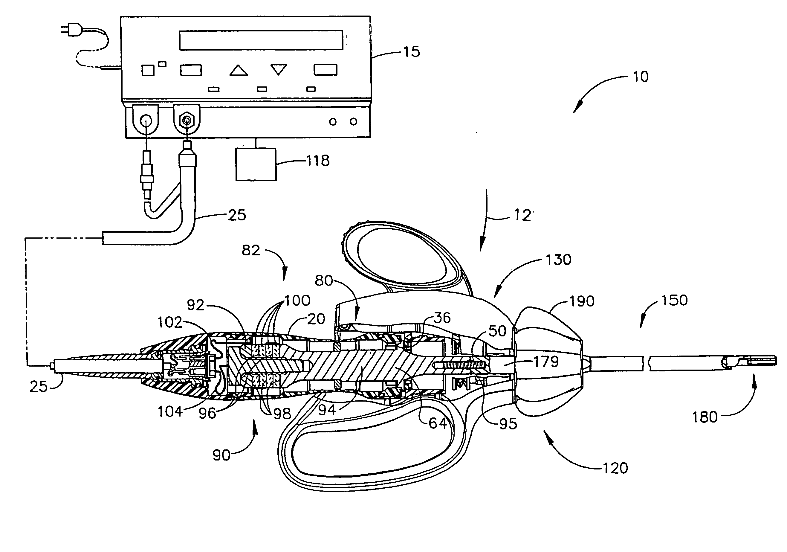System for controlling ultrasonic clamping and cutting instruments