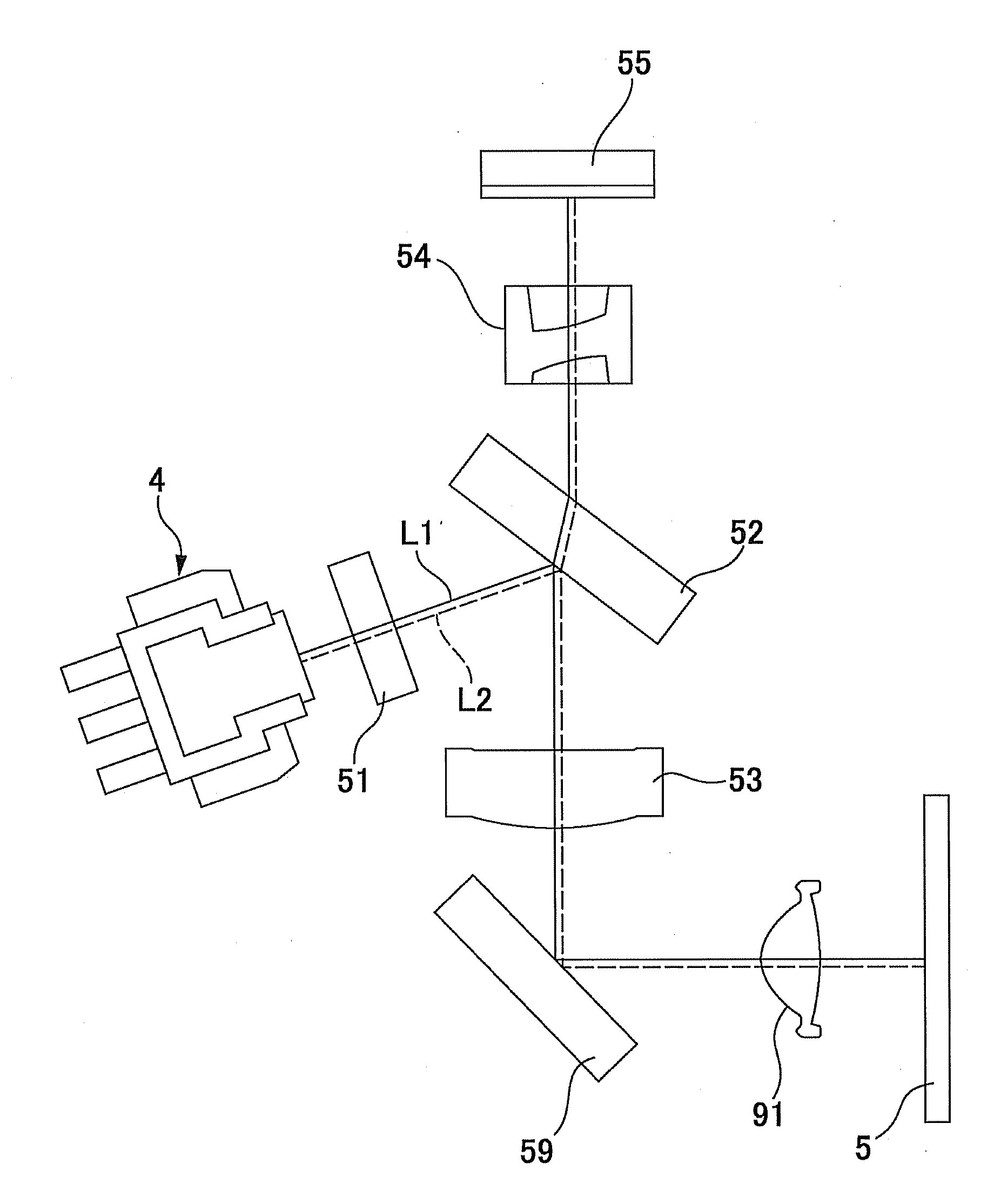 Optical head device