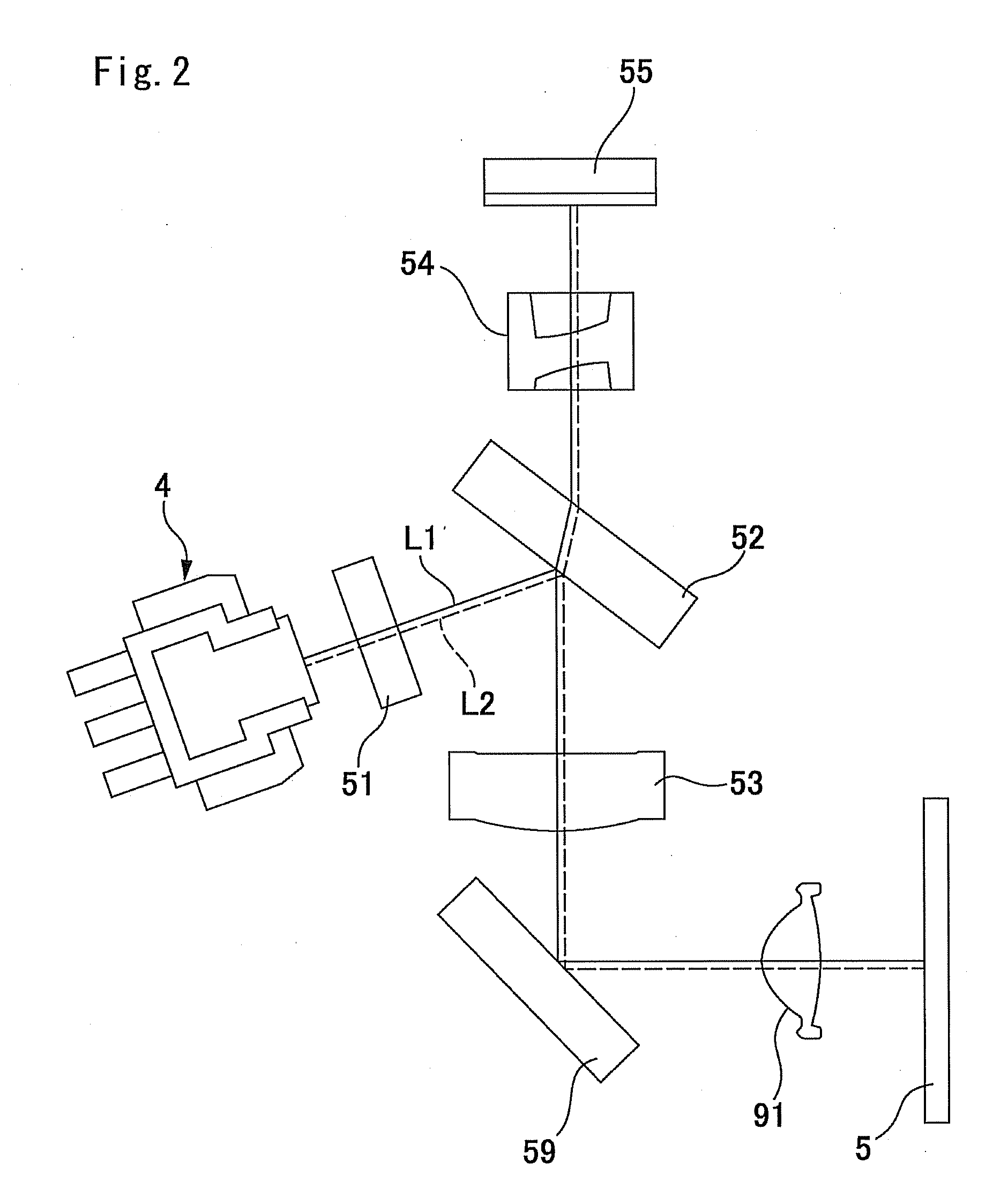 Optical head device