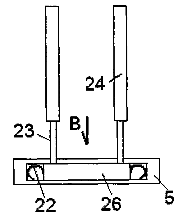 Multifunctional electric cart facilitating checking diabetes and eliminating lower limb edema