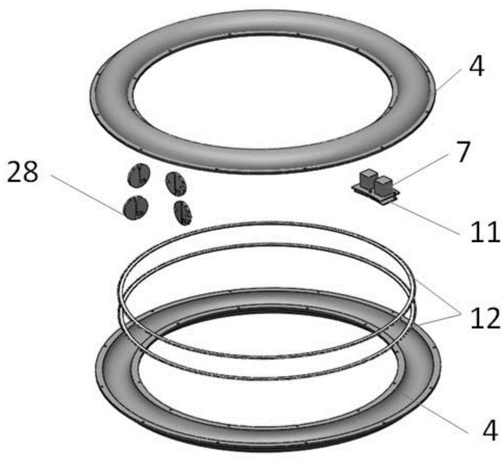 Circular-disc-shaped underwater glider and working method thereof