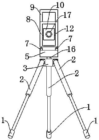 An image acquisition device for geological exploration