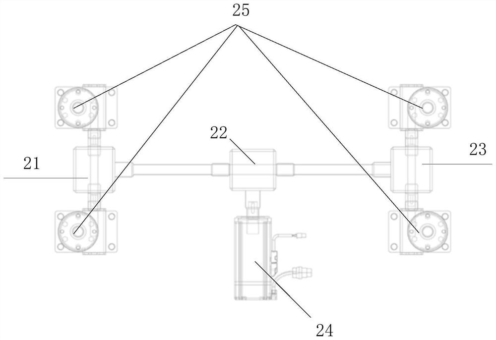 Aircraft flexible wing static load type weighing equipment