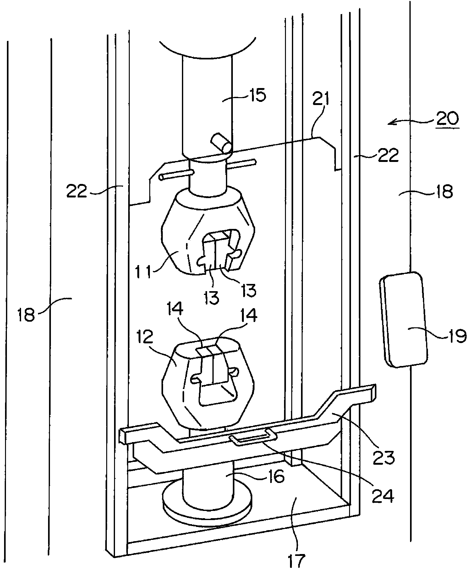 A material testing machine