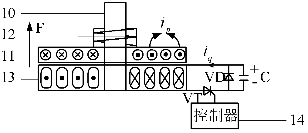 High-speed opening operation mechanism of middle-and-low-voltage direct-current circuit breaker