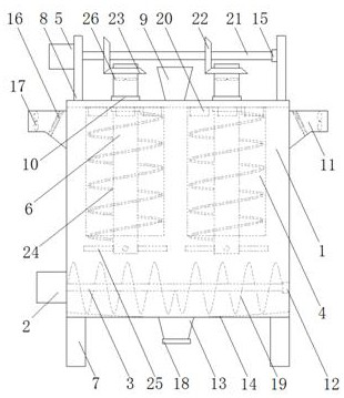 Dust removal equipment for astragalus sinicus seed processing and operation method of dust removal equipment