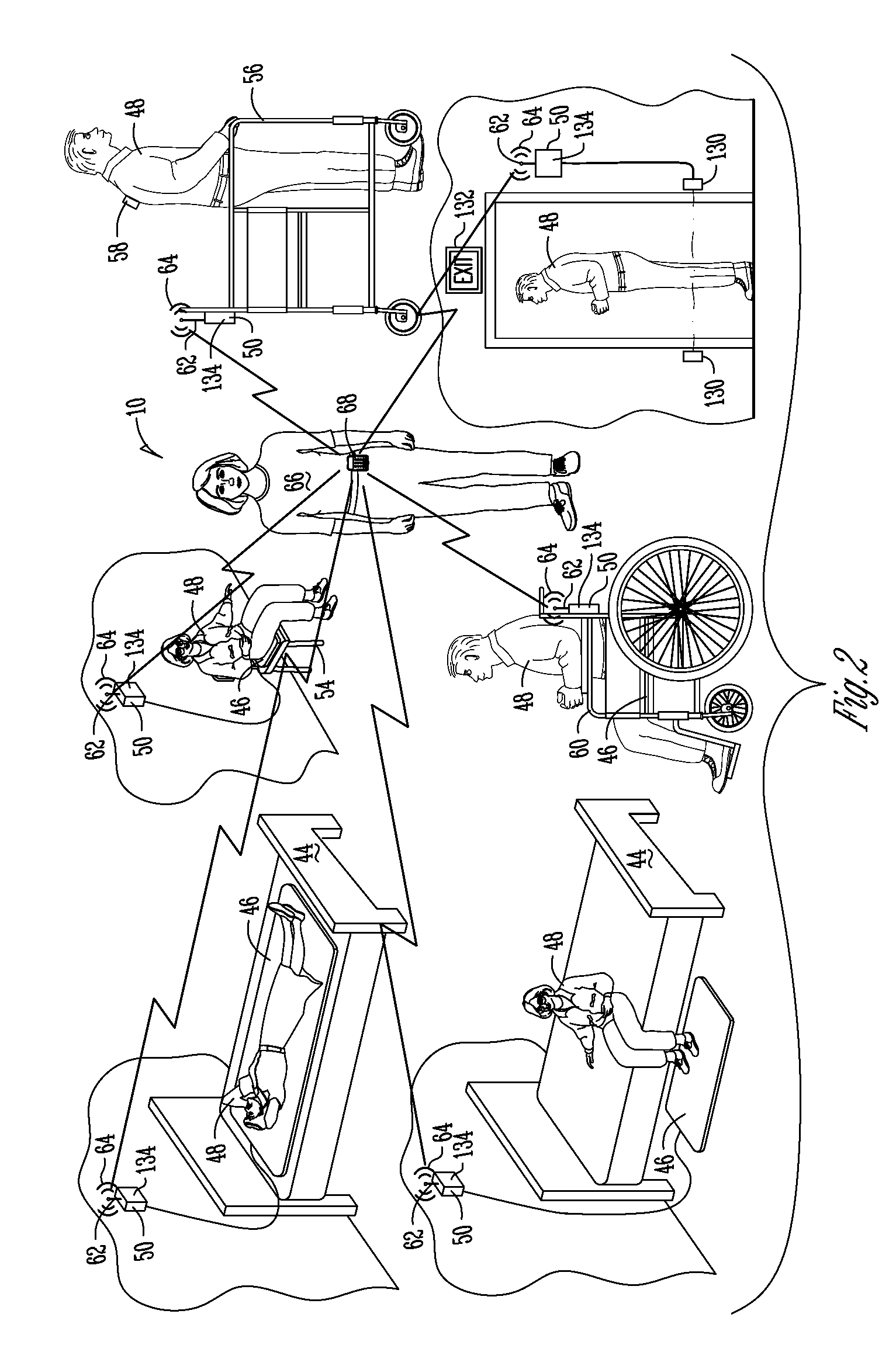 Medical device and method for preventing falls