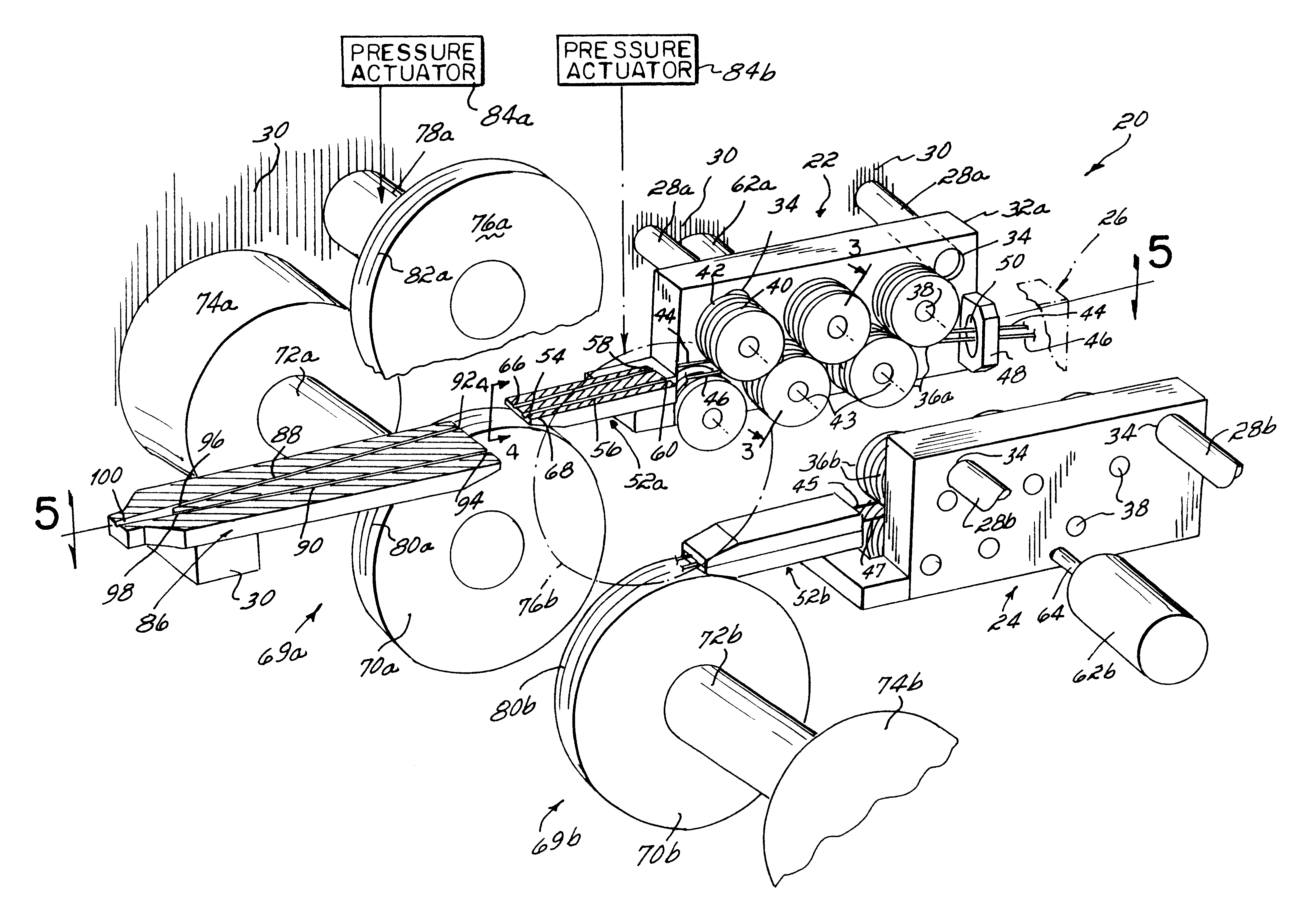 Multiple wire feed for spring coiling machine and method