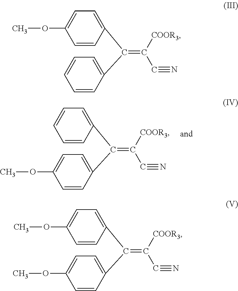 Topical Compositions Comprising An Alkoxylated Diphenylacrylate Compound And An Organic Nonionic Emulsifier