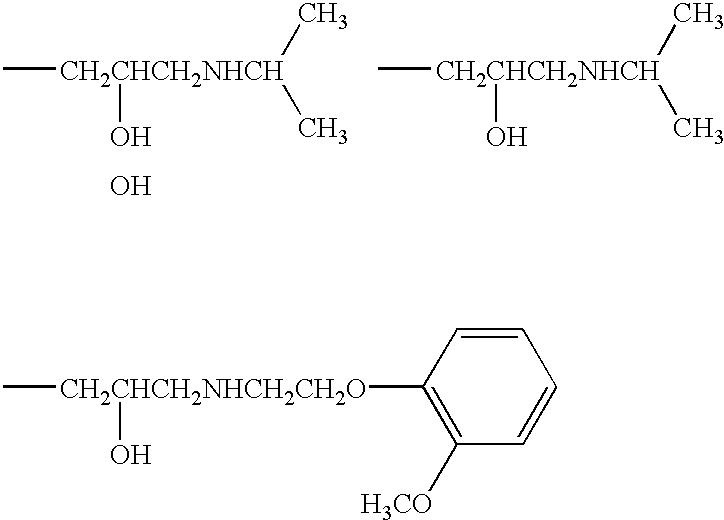 1,4-dihydropyridine derivative with a guaiacoxypropanolamine and/or phenoxypropanolamine moiety