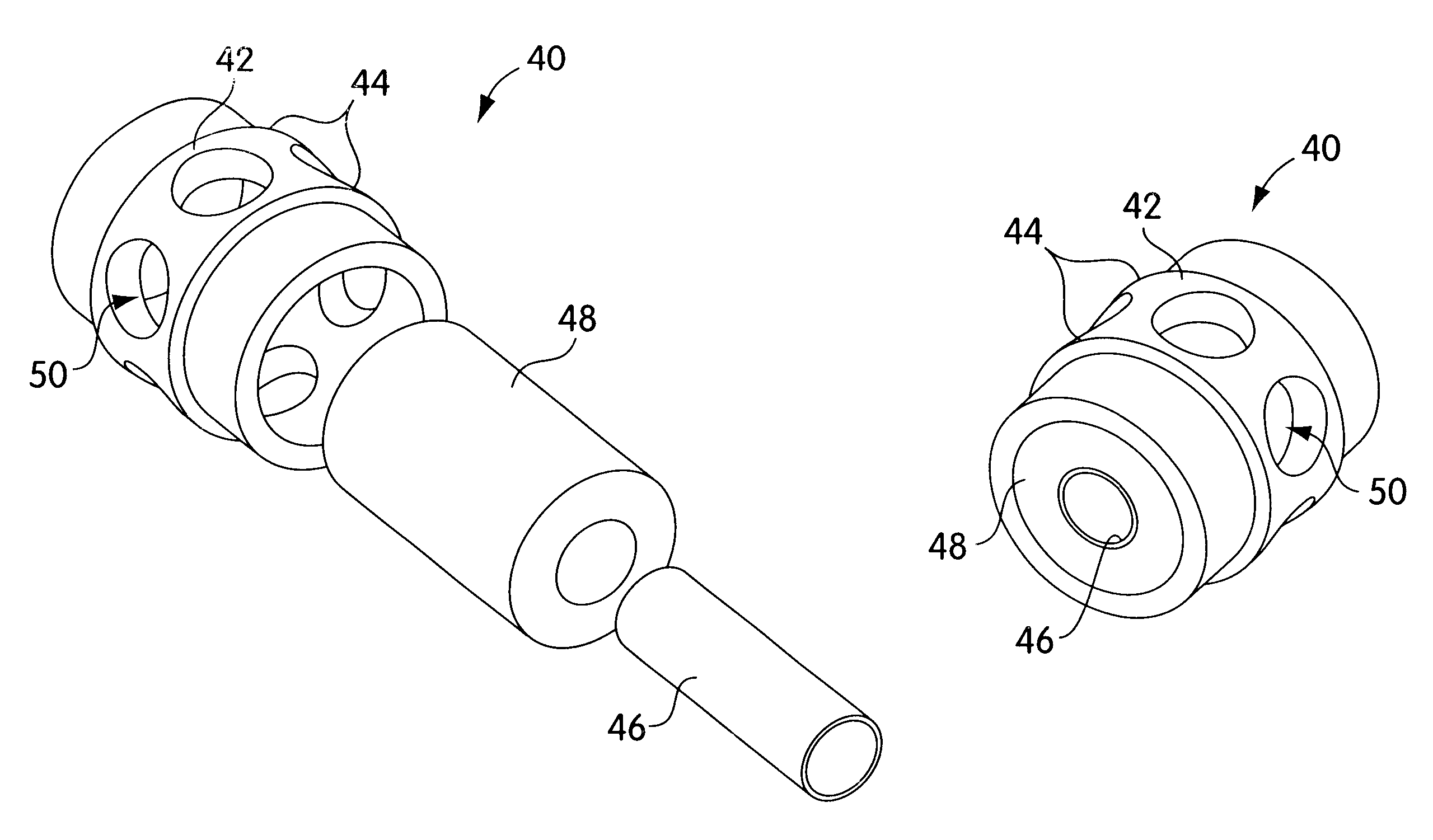 Axle shock absorber