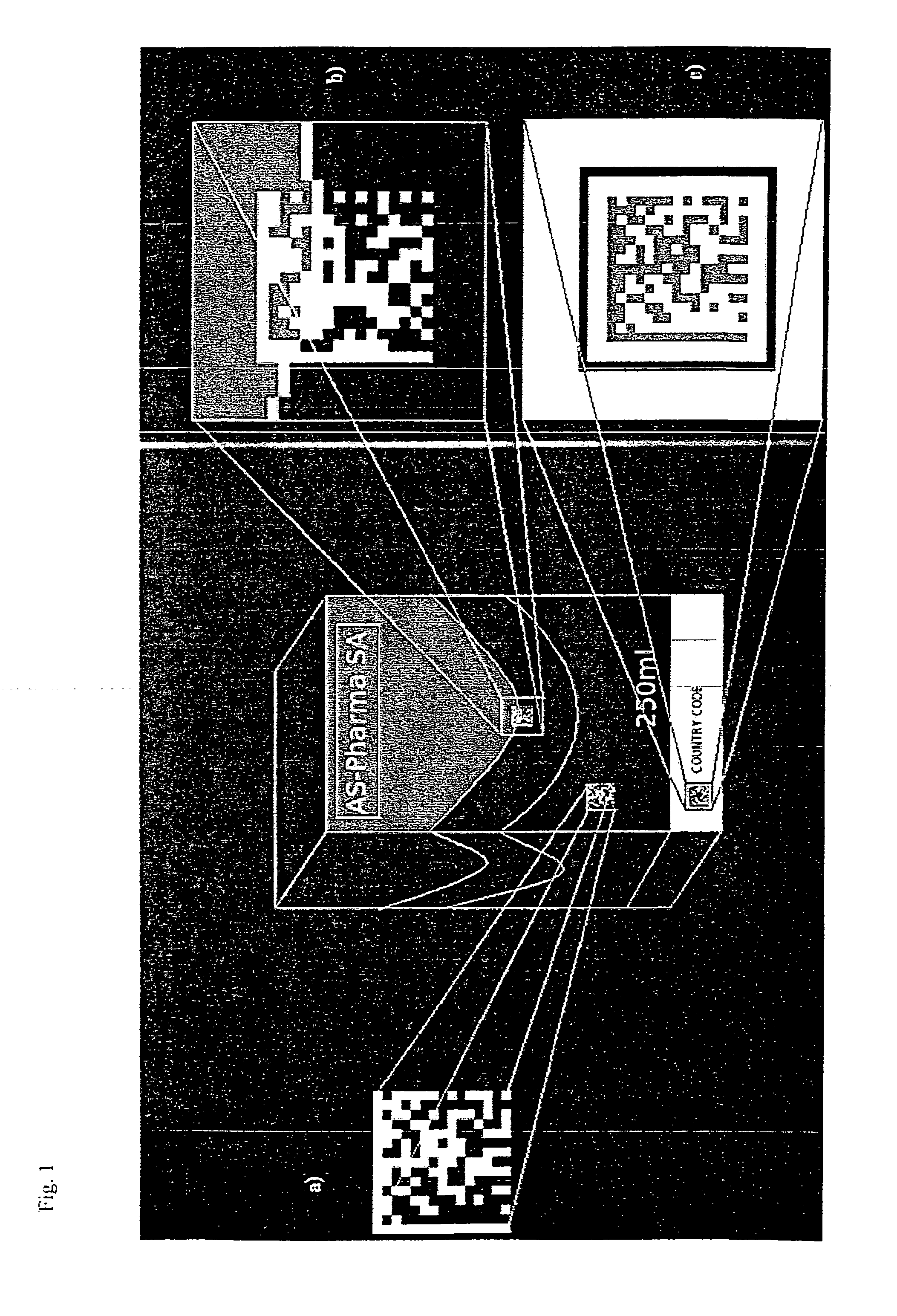 Identification and authentication using liquid crystal material markings