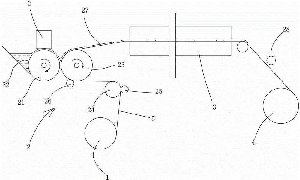 Intermittent transfer coating head and its transfer coating machine capable of precisely positioning the coating length