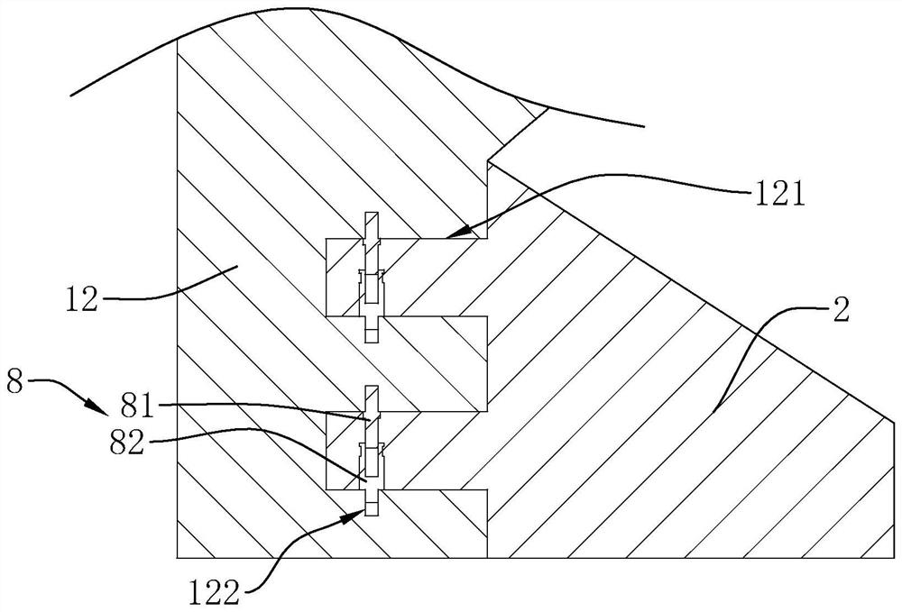 Reinforcement structure and method for a small-span masonry arch bridge