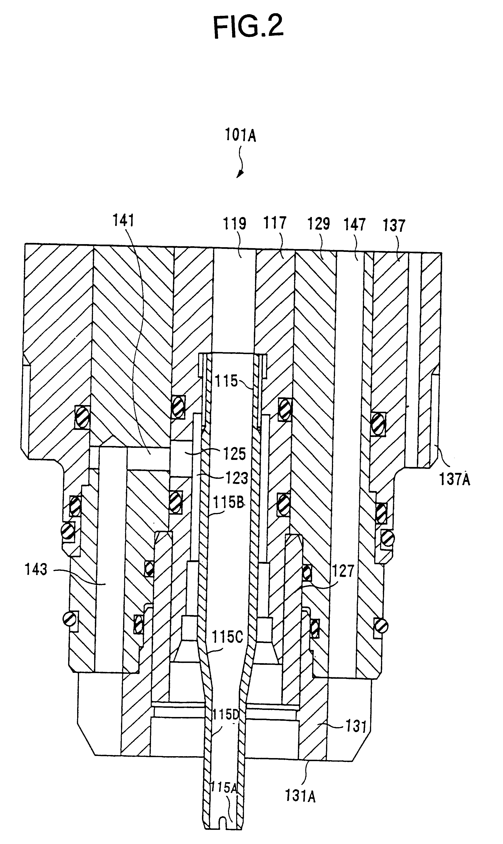 Plasma processing device, plasma torch and method for replacing components of same