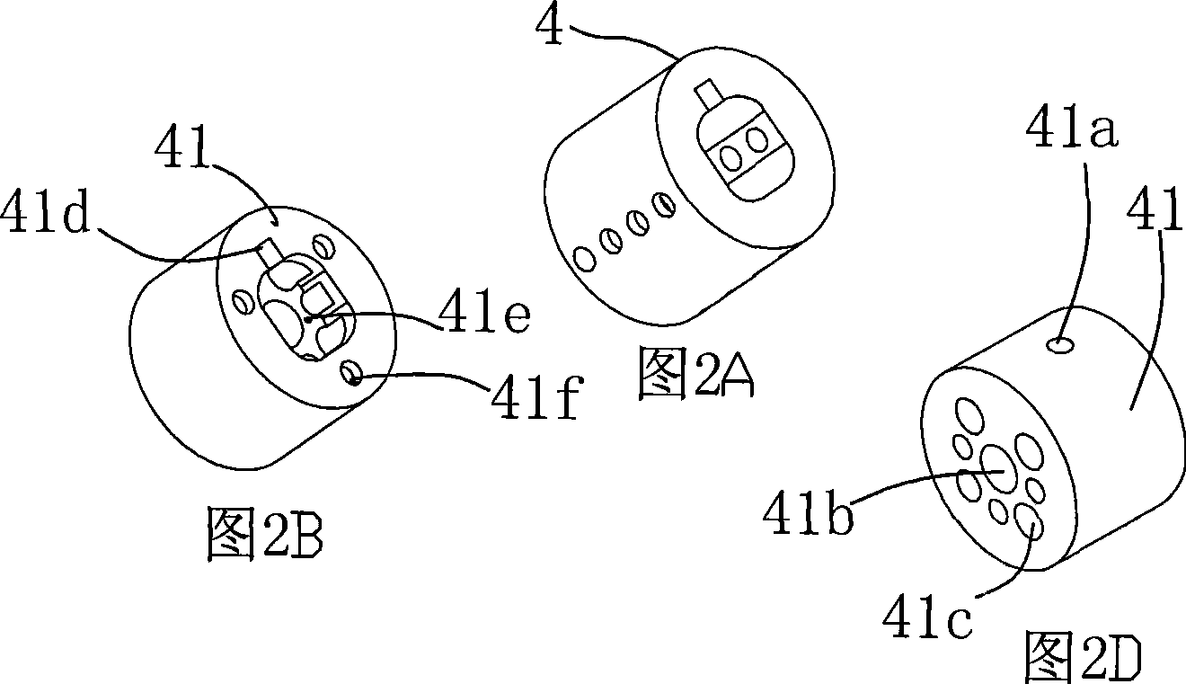 Lock assembled with equilateral bidirectional locking spring