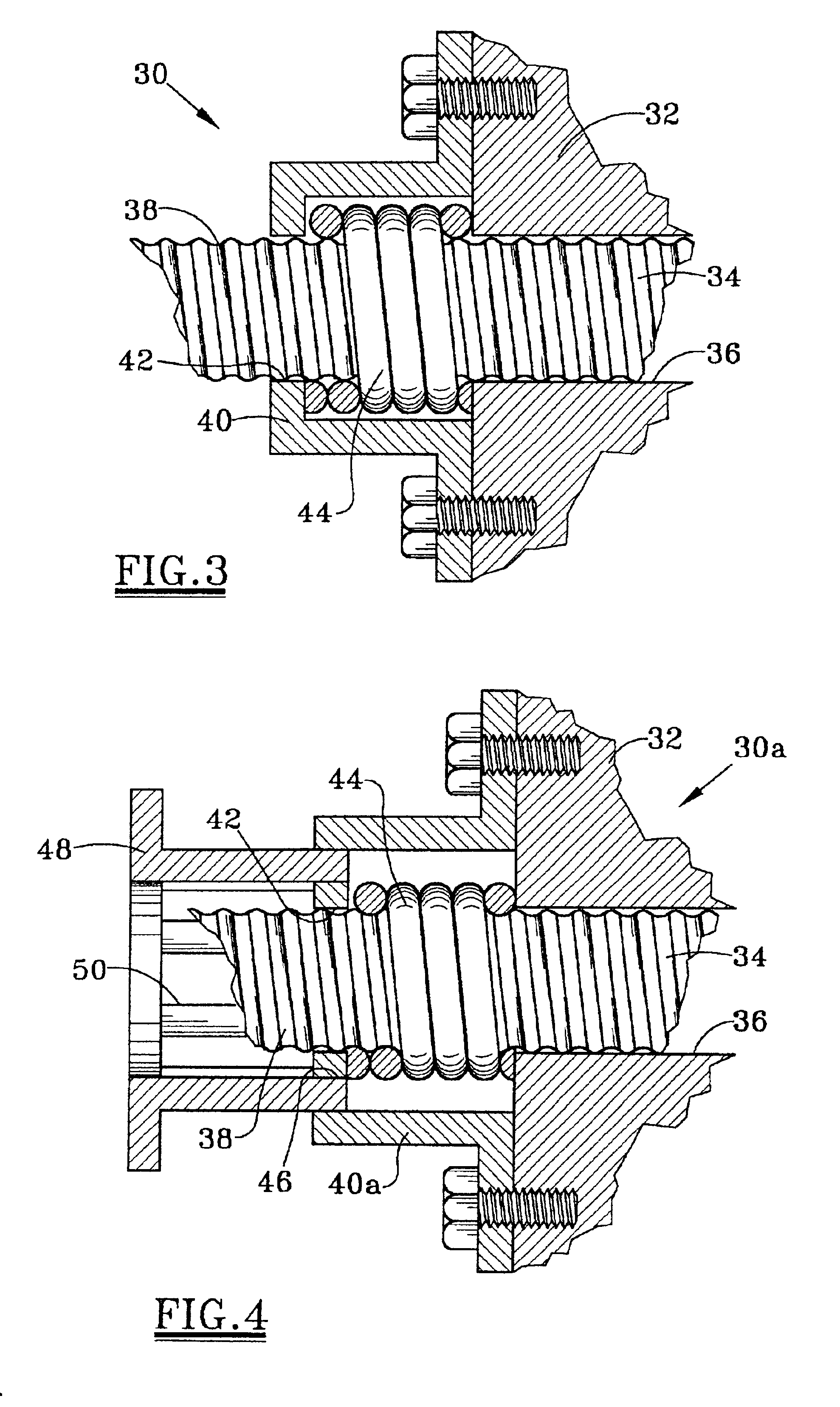 Apparatus and method for retarding translation between two bodies
